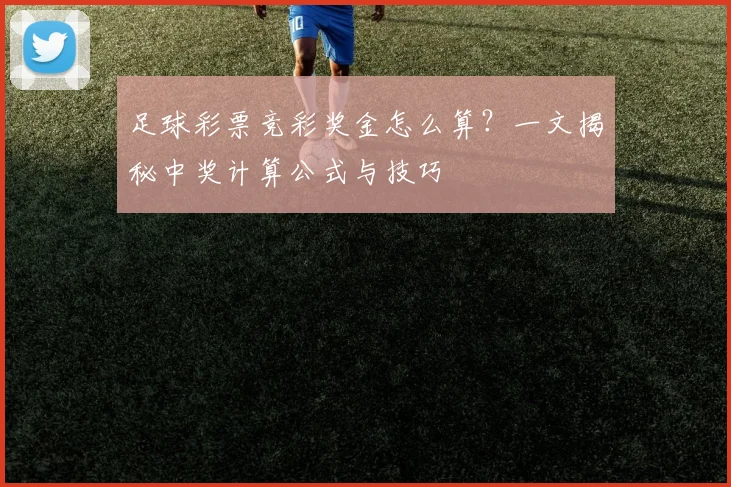 足球彩票竞彩奖金怎么算？一文揭秘中奖计算公式与技巧